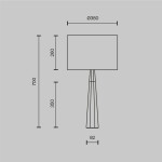 Фото 2 Настольный светильник Maytoni Z030TL-01BS1