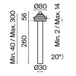 Фото 4 Встраиваемый светильник Technical C140TRS-L300-7W3K-B