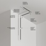 Фото 4 Шинопровод встраиваемый Technical TRA084MP-12B