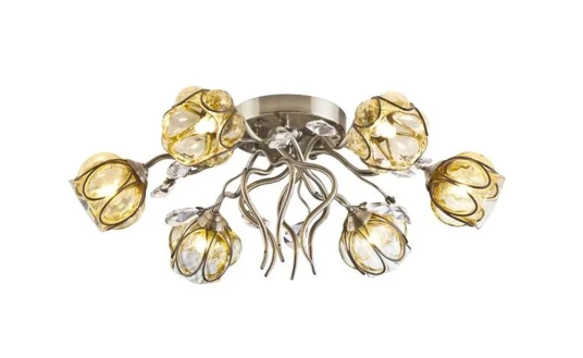 Фото Потолочная люстра Arte Lamp VENEZIA A2201PL-6AB
