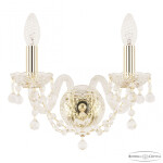 Фото 2 Бра хрустальные 108B/2/141 G Bohemia Ivele Crystal