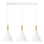 Фото 3 SLE1255-503-03 Светильник подвесной Белый/Белый E27 3*40W ARKET