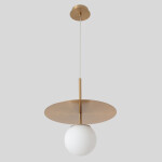 Фото 3 Светильник подвесной Crystal Lux UVA SP1.1 BRASS