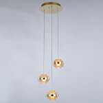 Фото 3 Подвесной светильник MD22030002-3A gold/champagne