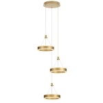 Фото 3 CL719032 Дуэт Золото Люстра