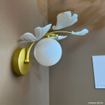 Фото 1 Бра Crystal Lux COLIBRI AP1 GOLD