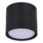 Фото 1 ST651.402.01 Светильник потолочный Черный GX53 1*50W IP20 D85xH77 220V Без ламп Накладные светильники