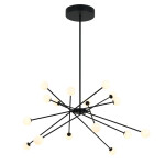 Фото 4 Люстра MD19001025-16A black