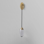 Фото 3 Настенный светильник MT8847-1W brass