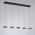 Фото 2 Подвесной светильник MD22030002-5B black/clear