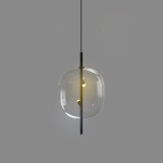 Фото 4 Подвесной светильник 10018P/1 black/clear