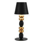 Фото 3 SL1011.414.01 Прикроватная лампа ST-Luce Черный, Золотистый/Черный LED 1*3W 3000-6000K EASE