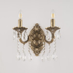 Фото 2 Бра с хрустальными подвесками AL7801B10/2/175 A FP Bohemia Ivele Crystal