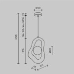 Фото 6 Подвесной светильник Maytoni MOD380PL-01W