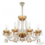 Фото 2 Люстра 5402/8/240 G Amber/M-1F K721 Bohemia Ivele Crystal