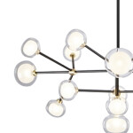 Фото 5 Люстра 10101P/10 black/gold