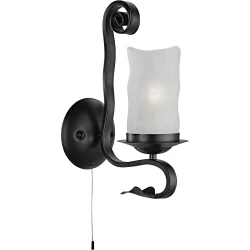 Фото Бра Arte Lamp SCROLL A7915AP-1BK
