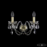 Фото 2 Бра хрустальные 1402B/2/160 G Bohemia Ivele Crystal