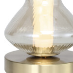 Фото 1 SL6136.204.01 Прикроватная лампа ST-Luce золото/коньячный LED 1*6W 3000K СПАЙН