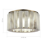 Фото 1 SL1516.302.06 Светильник потолочный ST-Luce Бронза, Прозрачный/Белый алебастр E14 6*40W ДИЛАЙТ