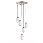 Фото 4 Подвесной светильник MT8848-5H brass