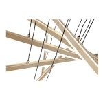 Фото 1 SL394.223.06 Светильник подвесной ST-Luce Матовое золото/Белый LED 6*16,6W 4000K BASONI