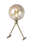 Фото 2 Настольная лампа Crystal Lux FRANCISCA LG1 GOLD/COGNAC