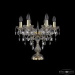 Фото 1 Настольная лампа хрустальная 1415L/6/141-39 G