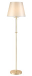 Фото 1 Торшер Crystal Lux NICOLAS PT1 GOLD/WHITE