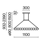 Фото 2 Подвесной светильник Maytoni MOD555PL-L18G3K