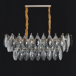 Фото 2 Люстра D8011P/L-800 gold/smoky