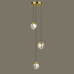 Фото 1 Подвесной светильник MD24001033-3A gold/clear