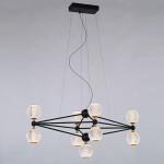 Фото 1 Подвесной светильник MD20022005-9B black/chrome