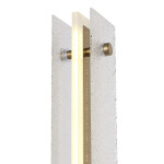 Фото 1 SL6245.205.01 Светильник напольный ST-Luce золотистый/Прозрачный LED 1*20W 4000K ФЭГИ