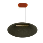 Фото 1 SL3001.723.01 Светильник подвесной ST-Luce Оранжевый,Серый/Оранжевый,Серый LED 1*12W SENTITO