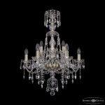 Фото 3 Люстра хрустальная 1415/6+3/200/XL-77 G