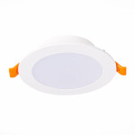 Фото 3 ST210.538.12 Св-к встр. Белый LED 1*12W 3000K 900Lm Ra80 110° IP20 D120xH30 220-240V Встраиваемые светильники