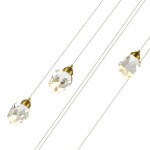 Фото 2 SL6114.203.06 Светильник подвесной ST-Luce Золотистый/Прозрачный LED 6*3W 3000K КАСКАТО