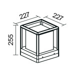 Фото 1 Ландшафтный светильник Outdoor O455FL-01GF