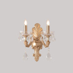 Фото 1 Бра Crystal Lux ELIZABETH AP2 BRASS
