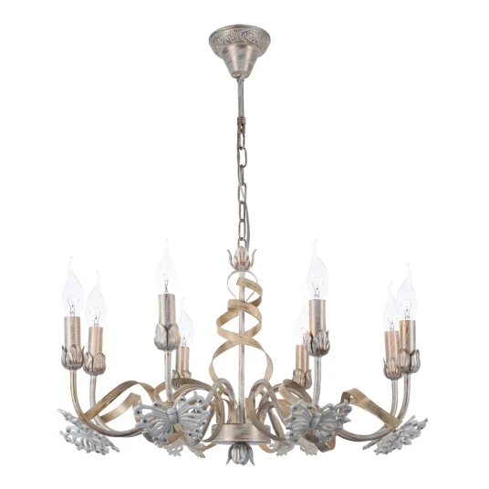 Фото Подвесная люстра Arte Lamp LIBELLULA A8626LM-8WG