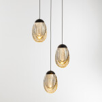 Фото 4 Подвесной светильник MD25090022-3A matt black/champagne